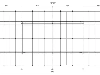 80 MW Solar Project Type 8 3D model