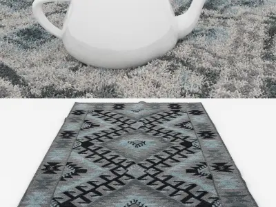 Rugs No 931 Low-poly 3D model