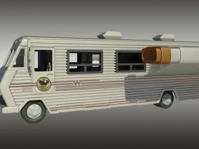 The Eagle 5 - Space Vehicle 3D print model