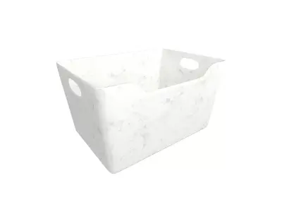 Variera Storage Box v2 001 Low-poly 3D model