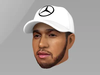 Lewis Hamilton 3D model