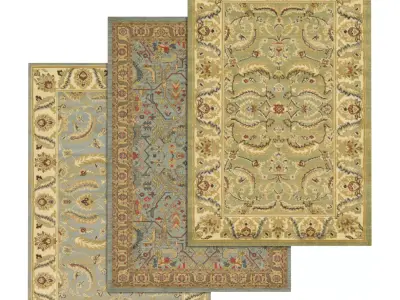 Rug Set 1855 3D model