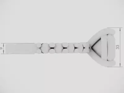 Luxury Gold Ring Collection -14K Low-poly 3D model