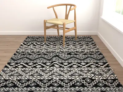 Rugs No 307 Low-poly 3D model