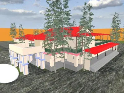 spk college sawantwadi Free 3D model