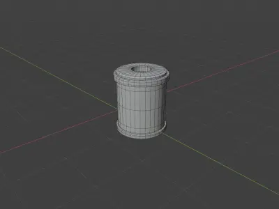Air Purifier Filter Small 3D model