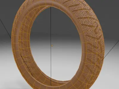 tire h2 3D model