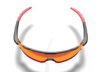 Sleek Sports Sunglasses 3D model