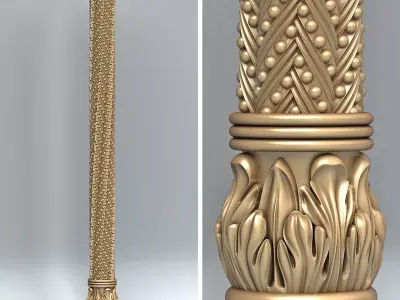 Column 007 3D model