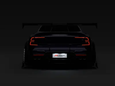 Polestar 1 GTR  Free 3D model