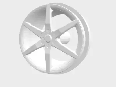 Hotwheels Real Riders Rims ATS Style 3D print model