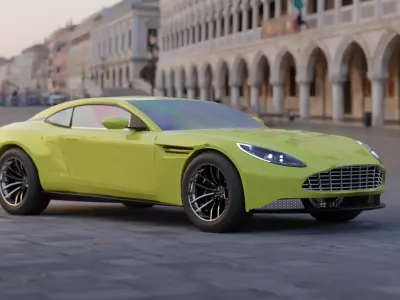 Aston Martin DB11 2017 3D model 3D model