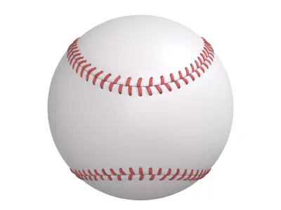 Baseball 3D model