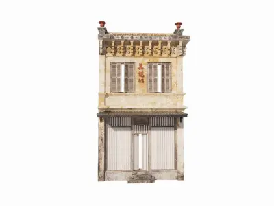 Traditional Hanoi Residence 3D Rendering 3D Printing 3D print model