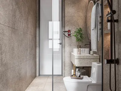 Bathroom  1 3D model