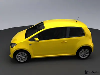 Seat Mii 3 doors 2012 3D model