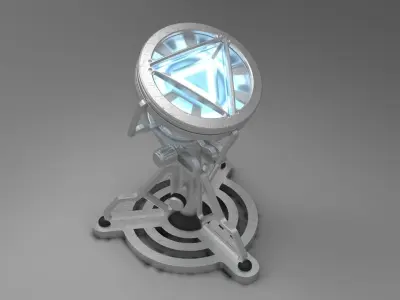 Arc Reactor Mark IV - Iron man Free 3D model