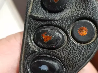 ONLY bottom and downshift button for  AL182044 3D print model