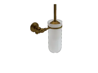 Ottoman Saffron Toilet Brush Glass 3D model
