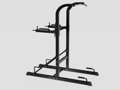 Chin Dip machine 3D model