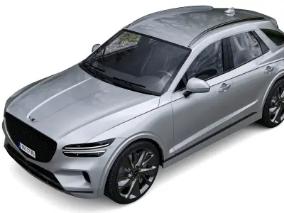 Genesis GV70 2020 3D model 3D model