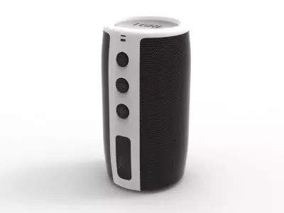 SPEAKER WHITE 3D model