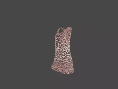 Sport Dress Low-poly  Low-poly 3D model