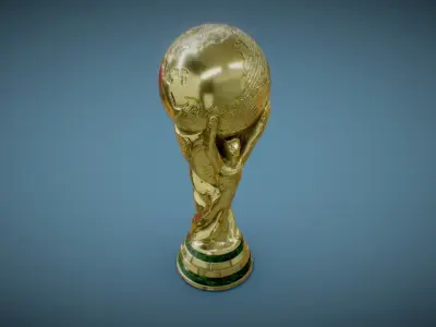 FIFA World Cup Trophy 3D model order