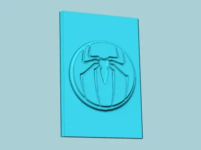 Stamp 108 Spiderman Icon - Fondant Decoration Maker Toy 3D print model