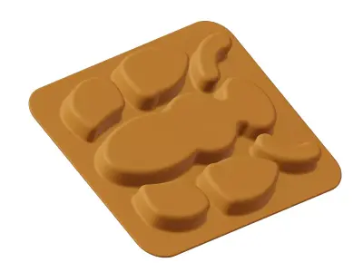 Plastic Premium Honey Bee Plate Toy 3D model