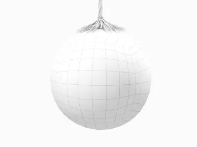 Christmas Ball with LED 3D model
