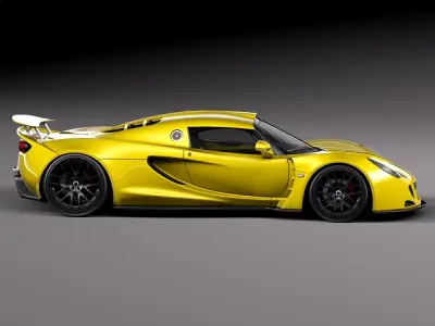 Hennessey Venom GT 2012 3D model