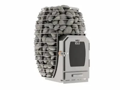 HUUM HIVE Wood bath stove 3D model