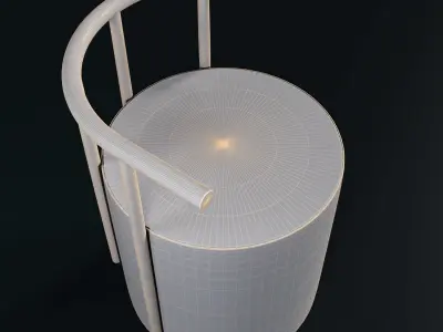 Cylinder Chair Free 3D model