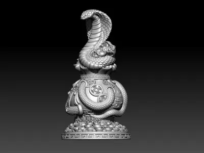 Prosperity Snake 3D STL 3D print model