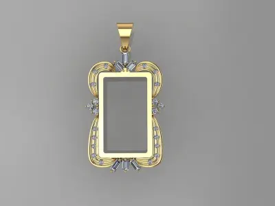  jewelry frame 3D print model