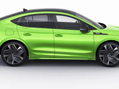 Skoda Enyaq Coupe RS iV 2022 3D model