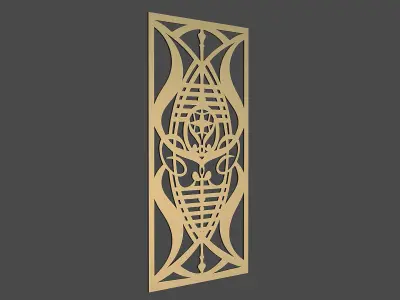 Decorative Panel 5 3D model buy