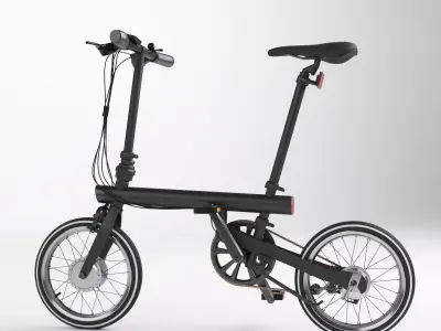 Xiaomi Mi Home QiCycle Folding Electric bike 3D model