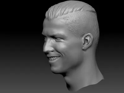 Cristiano Ronaldo CR7 3D Print 3D print model