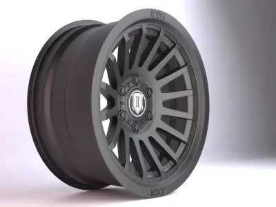 Icon Alloy Recon Wheels Low-poly 3D model