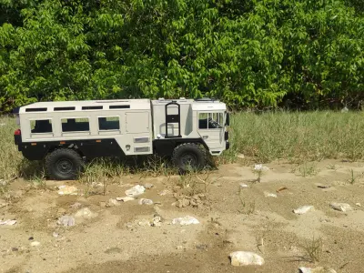 Crawler Cat 1 Expedition Cab - 1-10 RC body attachment 3D print model