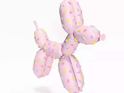 Candy Balloon Dog toy 3D print model