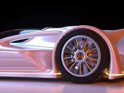 Future Racer 1 3D model