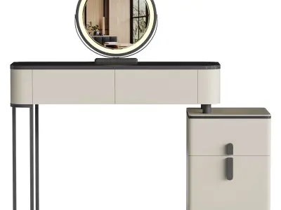 Ensemble de coiffeuse Varon 3D model