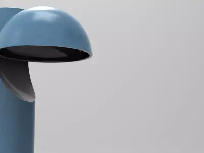 Muer Table Lamp Low-poly 3D model