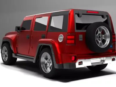 BAIC BJ40 Plus 2025 3D model