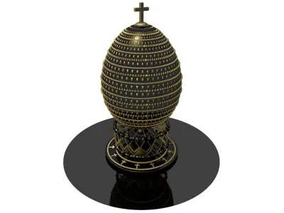Egg FABERGE R5 3D model