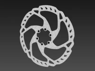 Bicycle Disc Brake  3D model