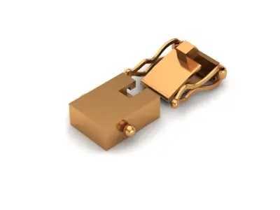 Broche-chain lock 3D print model